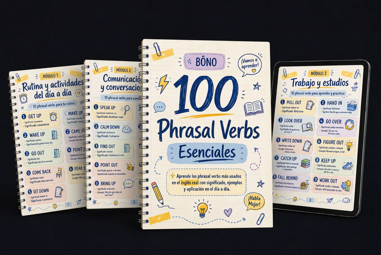 Bono #4 — 100 Phrasal Verbs Esenciales